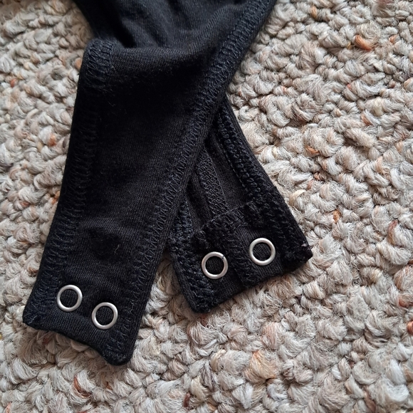 Calvin Klein black and white bodysuit Size LARGE - Picture 5 of 6